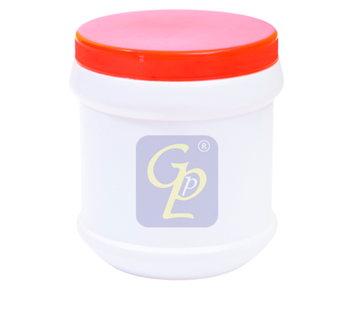 Plastic 1 kg HPM jars