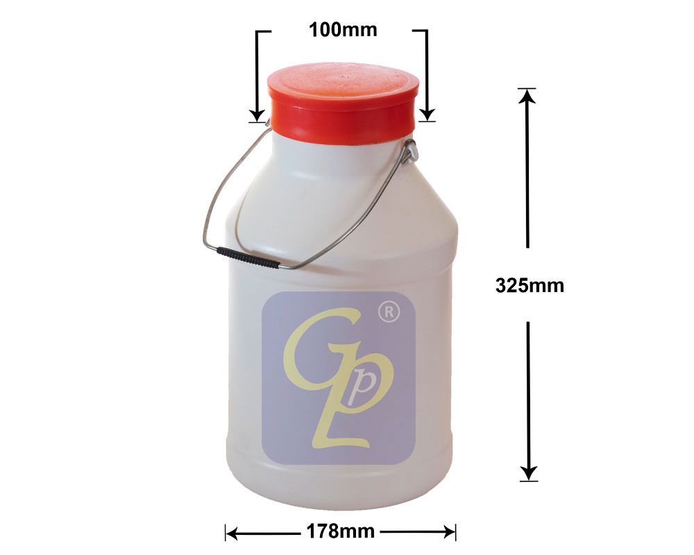 5 ltr Dairy Can Wide Mouth, Plastic Dairy Can Wide Mouth, Veterinary Cans