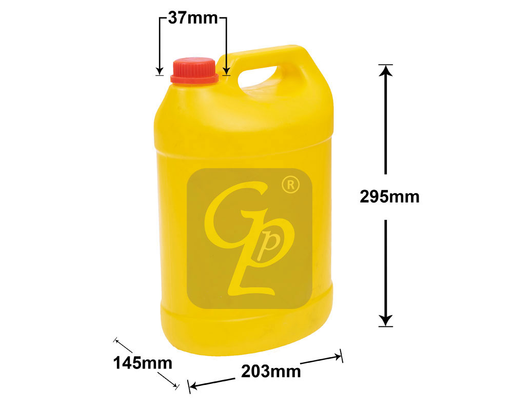 5 Ltr Half Round Jerry Cans Manufacturer, Supplier, India