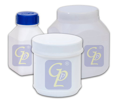Plastic 500 gram jars