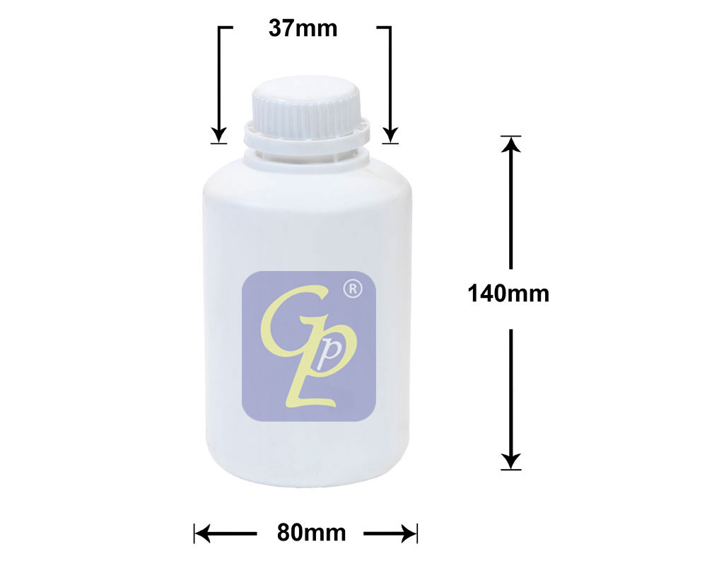 Plastic 500 Ml Milky New Bottles