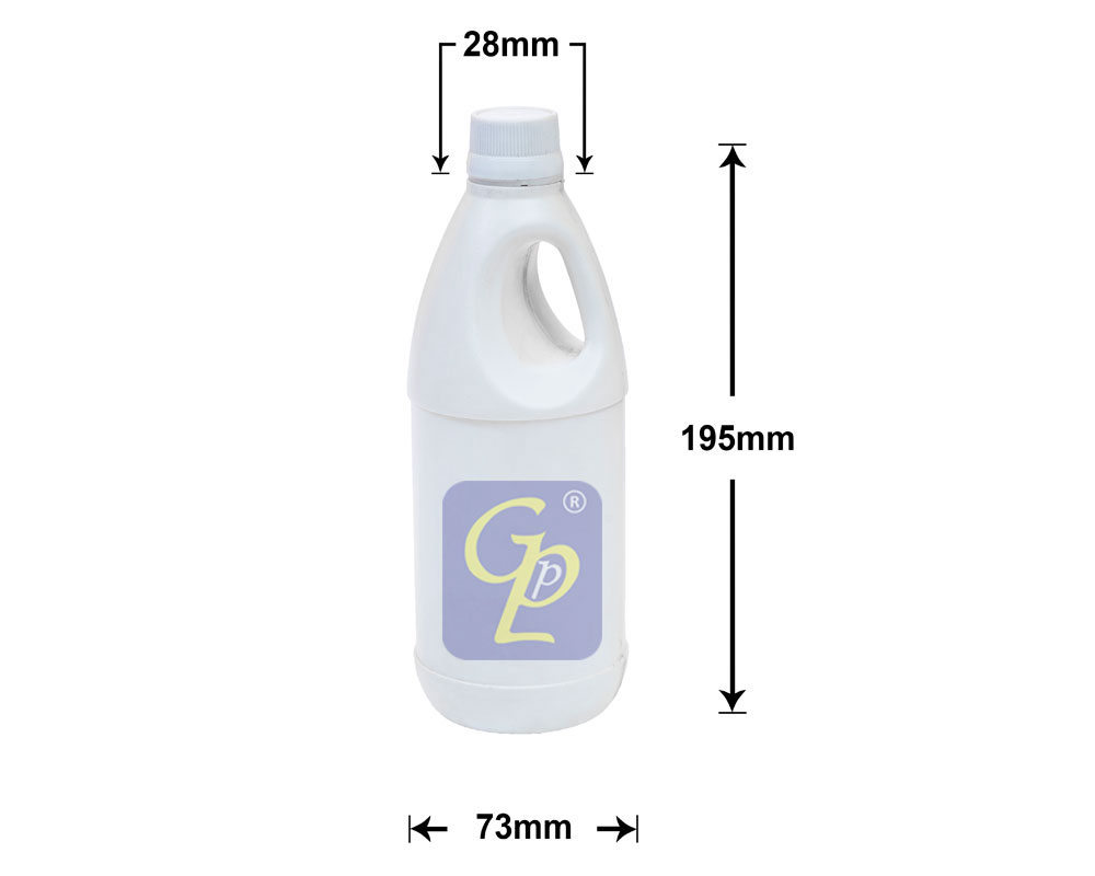Plastic 500 ml handle bottles