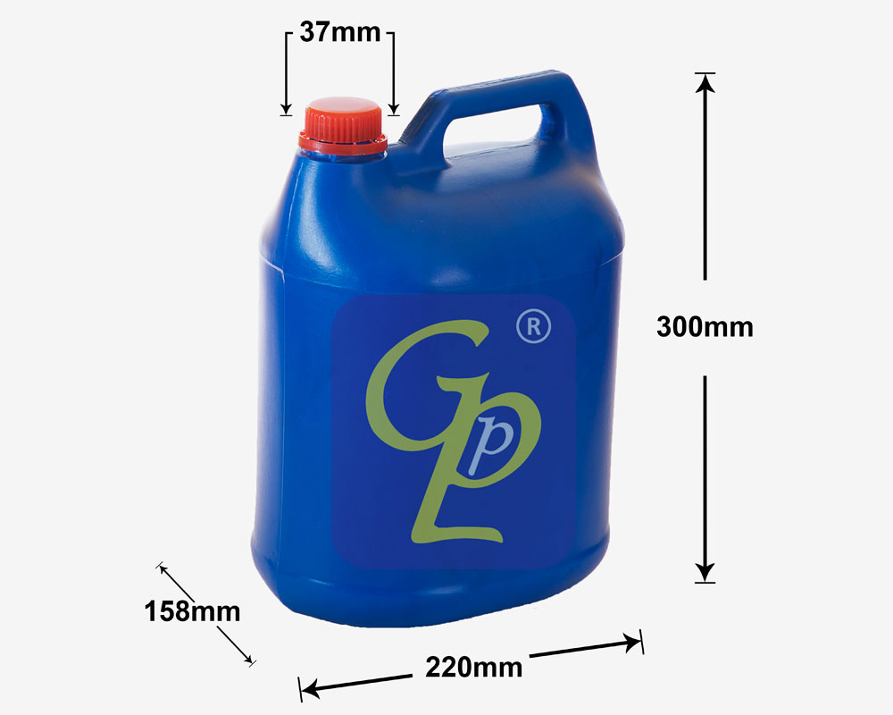 6 Ltr Half Round Jerry Cans
